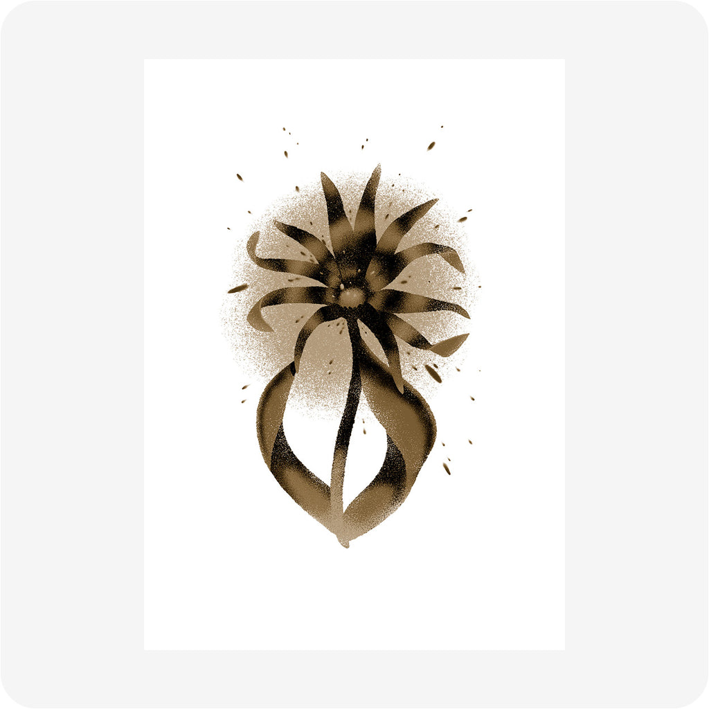 Flower (zlatá)
